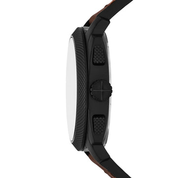 Fossil Machine Chronograph Brown Leather Men's Watch | FS6101 | Time Watch Specialists